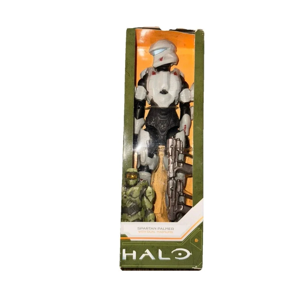 Halo Infinite Spartan Palmer Figure Dual Magnum Weapons Action Figure 12”New